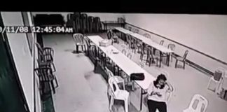 Sjedila je na stolici i gledala u svoj mobitel. Par sekundi kasnije, slijedi scena koja ledi krv u žilama!