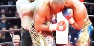 Bokser tokom meča, brutalnom ljevicom slučajno pogodio sudiju direktno u lice. Njegova reakcija nasmijala je MILIONE (VIDEO)